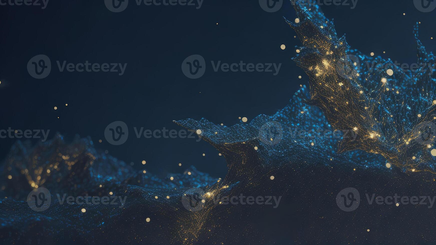Abstract futuristic network lines background , Network technology abstract concept , Generate Ai photo