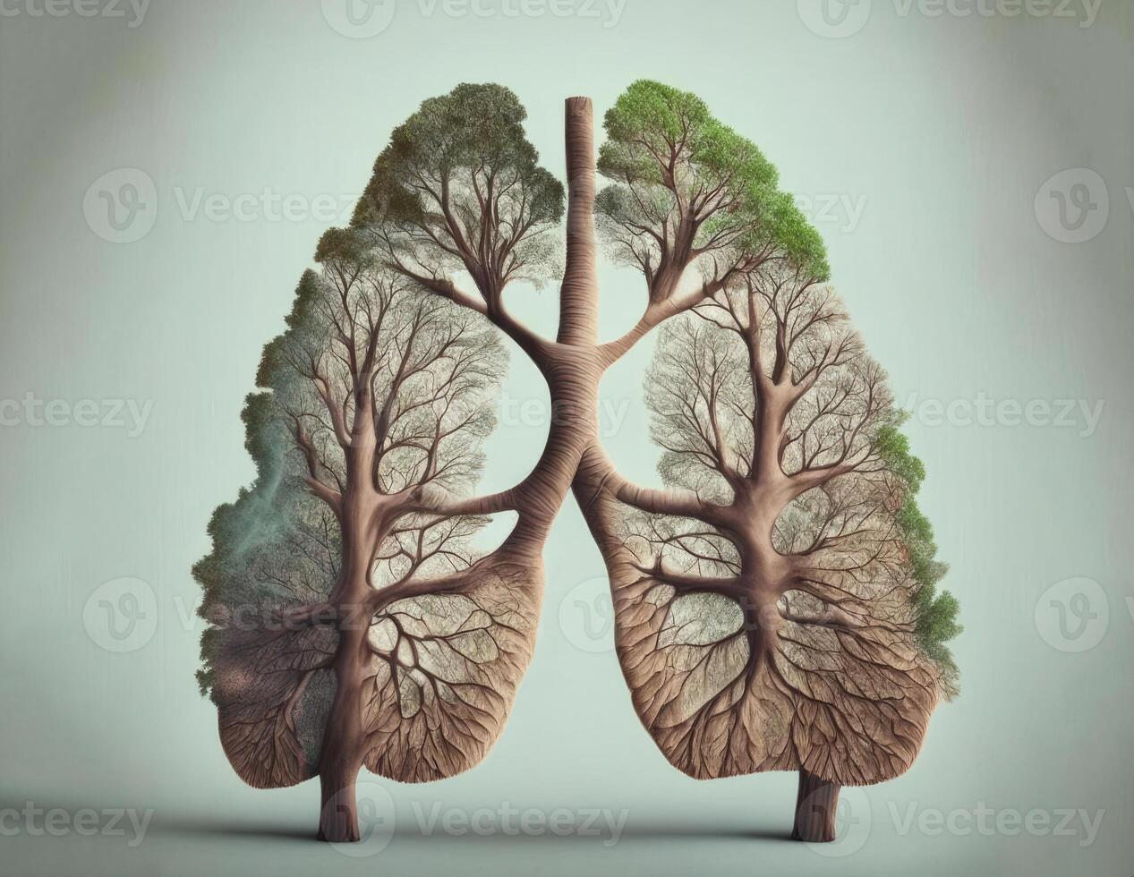 Lung from tree, AI generated 25504080 Stock Photo at Vecteezy