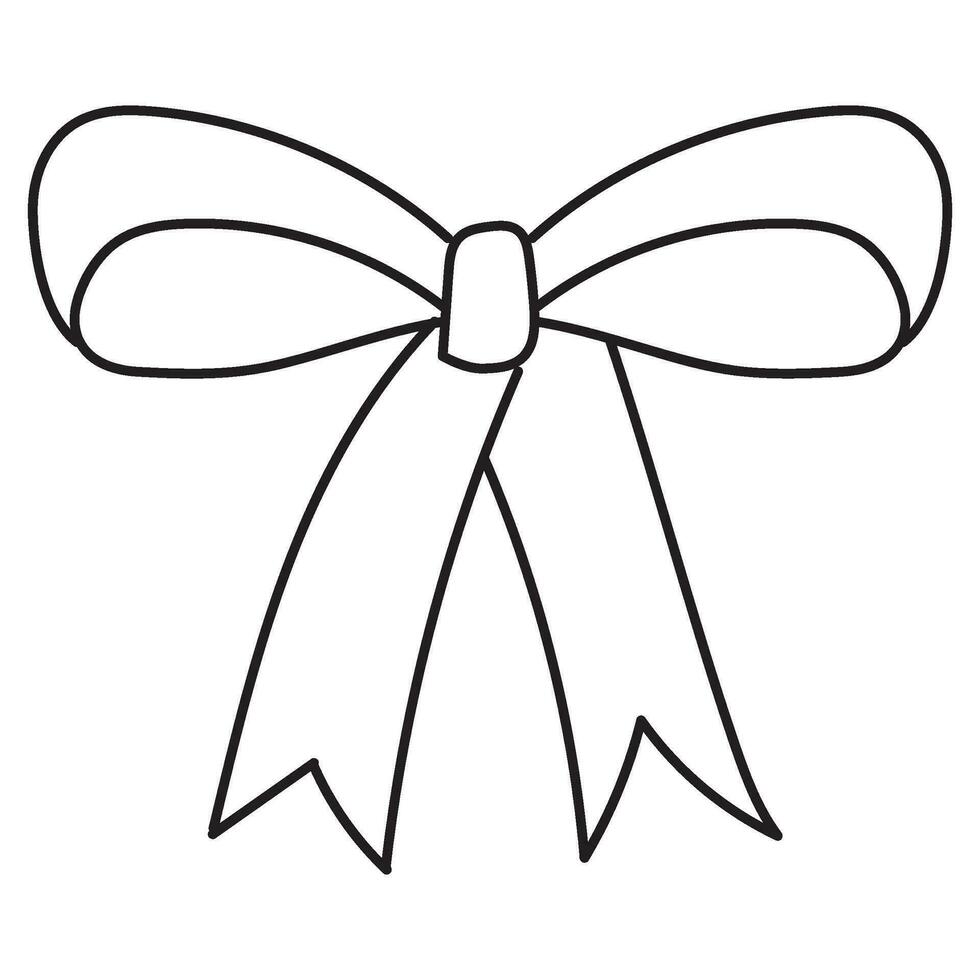 cinta bandera etiqueta icono elemento a decoración para regalo, archivo en png formato, transparente fondo, negro línea gráfico diseño vector