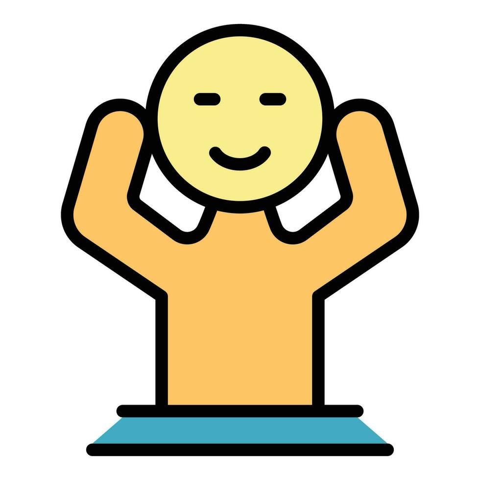 Narcissism boy icon vector flat