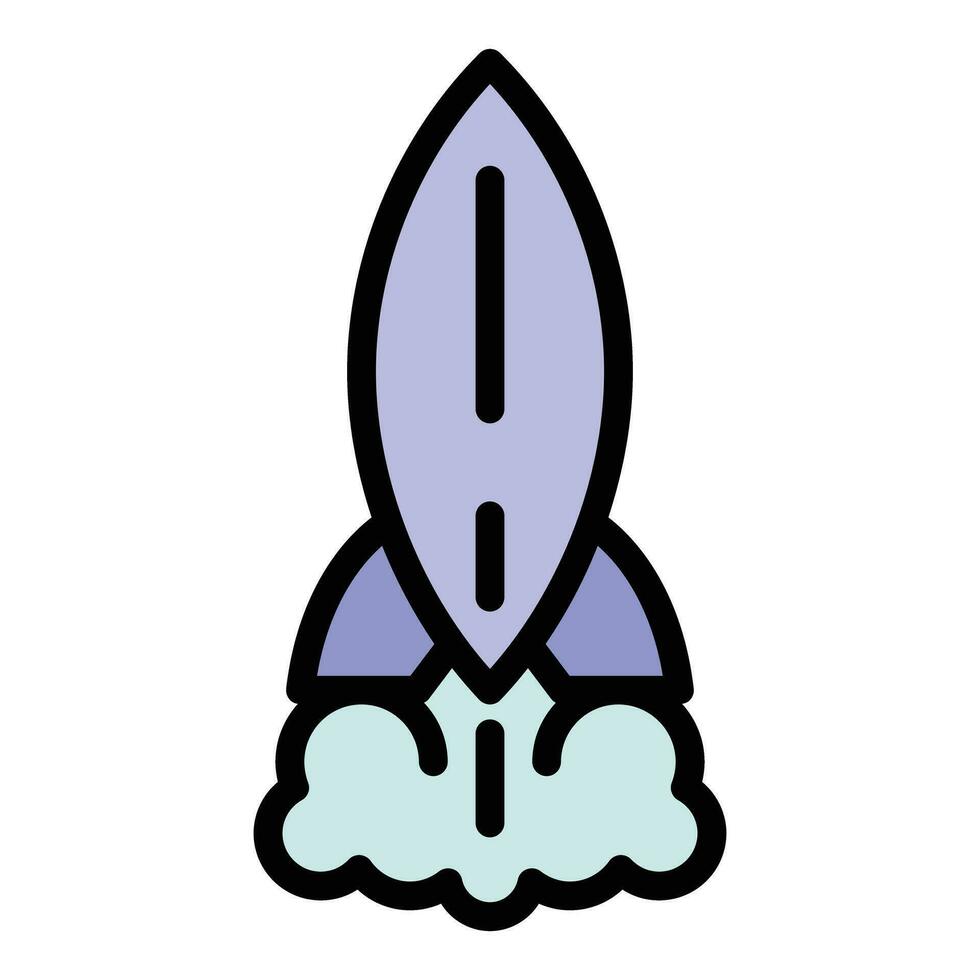 Shuttle project icon vector flat