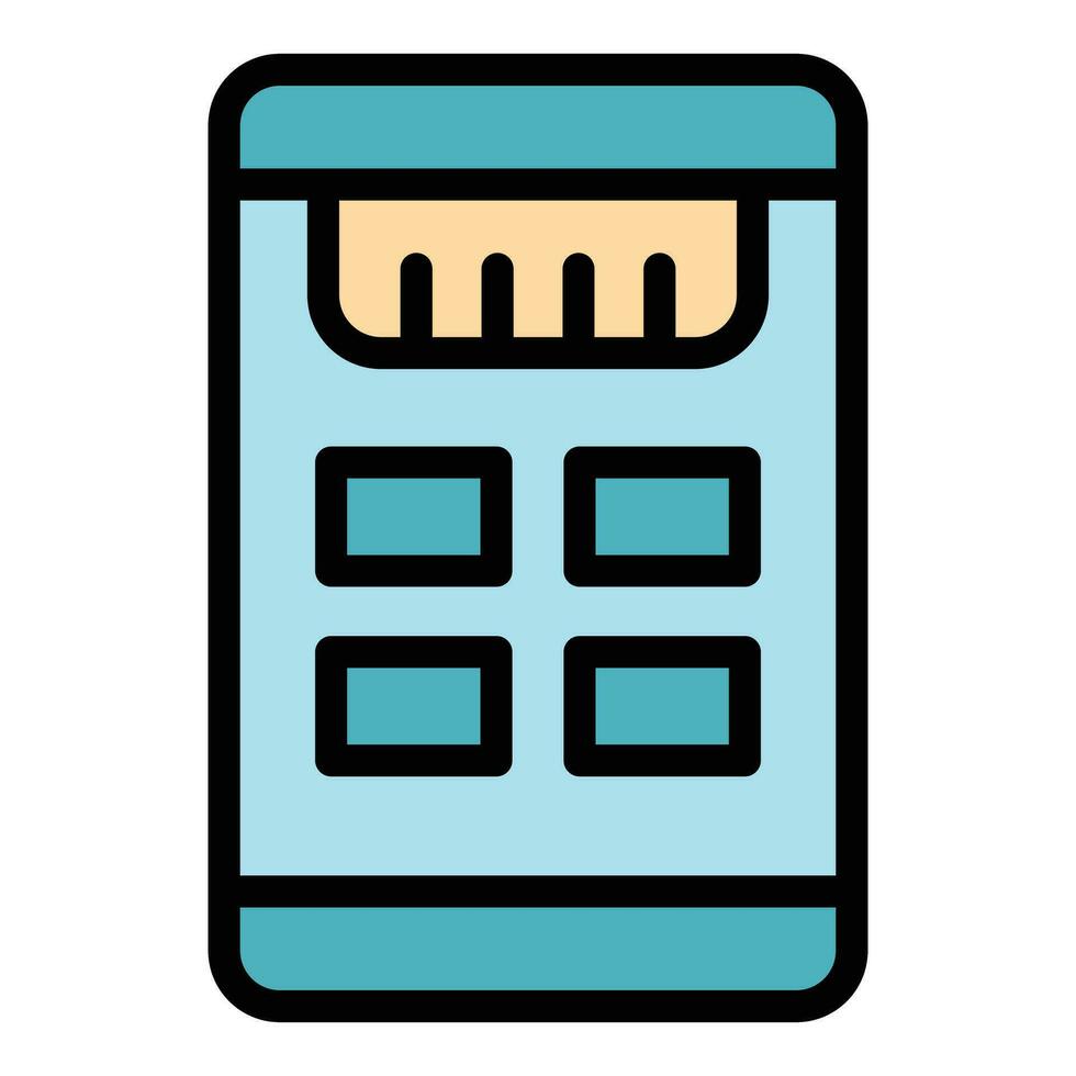 Laser level tool icon vector flat
