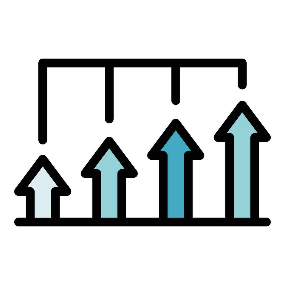 Data management icon vector flat