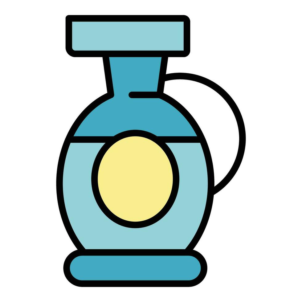 Italian perfume icon vector flat