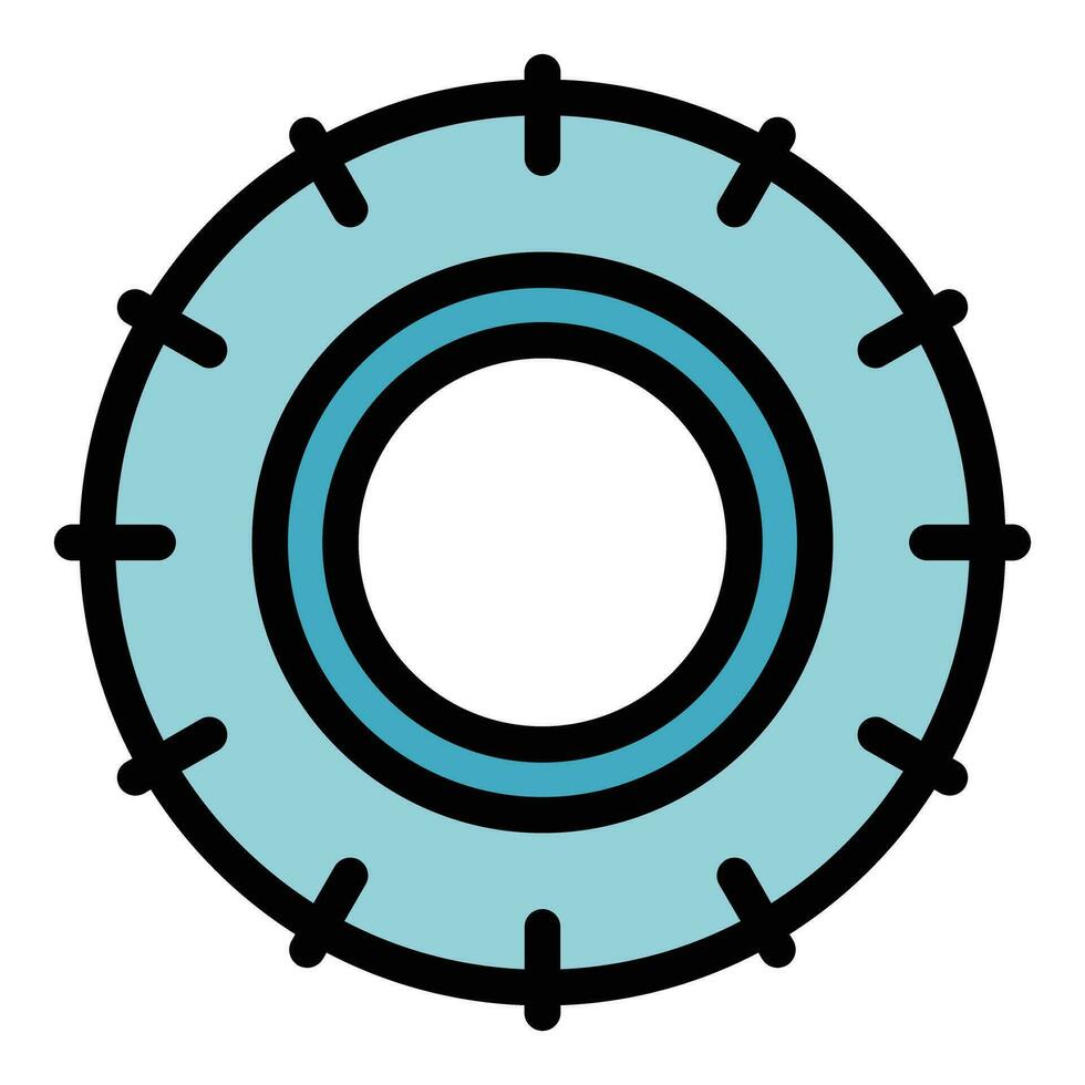 Sunshine icon vector flat