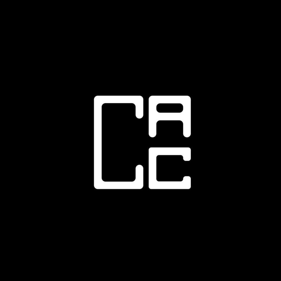 cac letra logo creativo diseño con vector gráfico, cac sencillo y moderno logo. cac lujoso alfabeto diseño