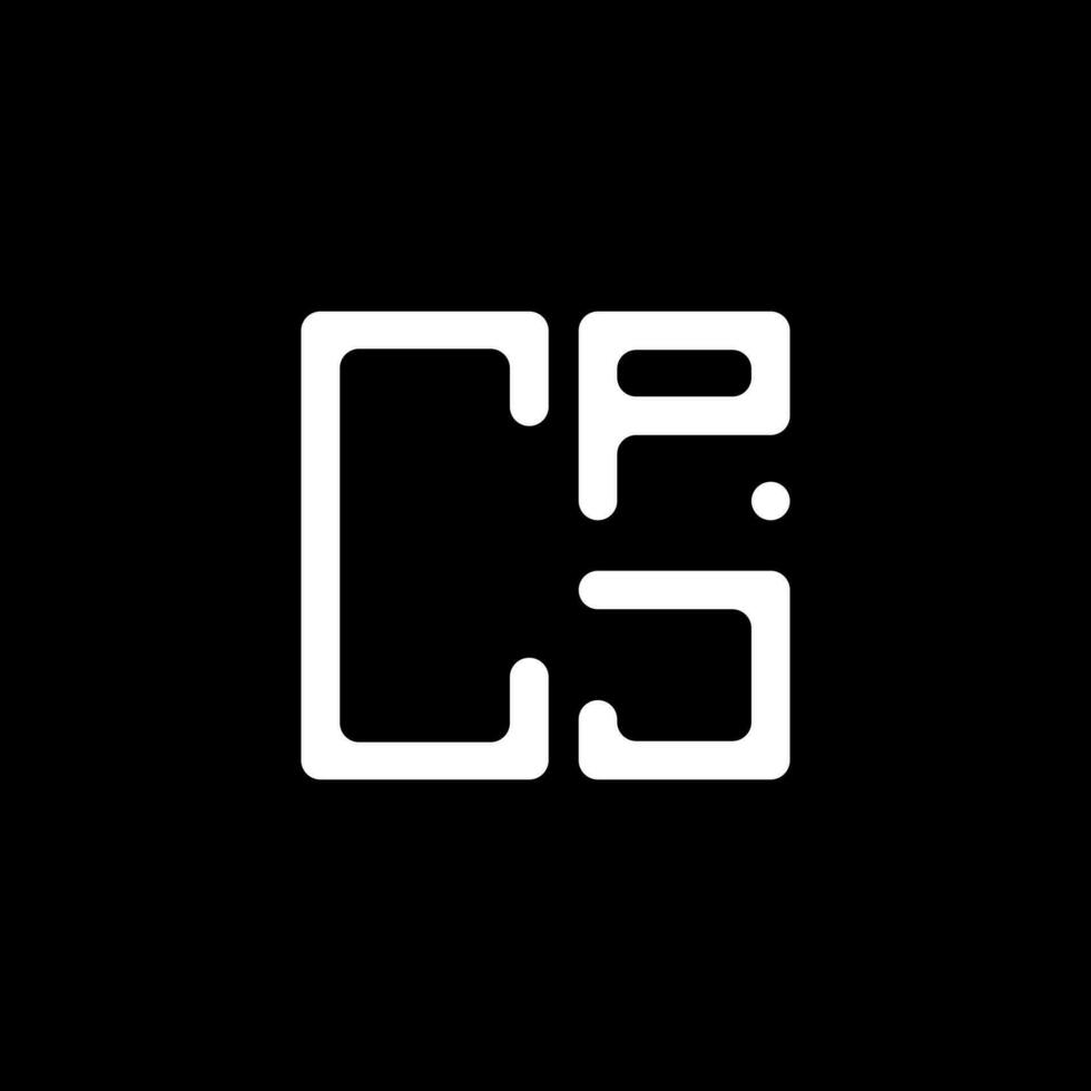 cpj letra logo creativo diseño con vector gráfico, cpj sencillo y moderno logo. cpj lujoso alfabeto diseño