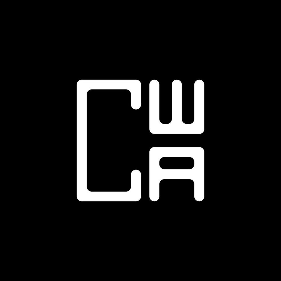 cwa letra logo creativo diseño con vector gráfico, cwa sencillo y moderno logo. cwa lujoso alfabeto diseño