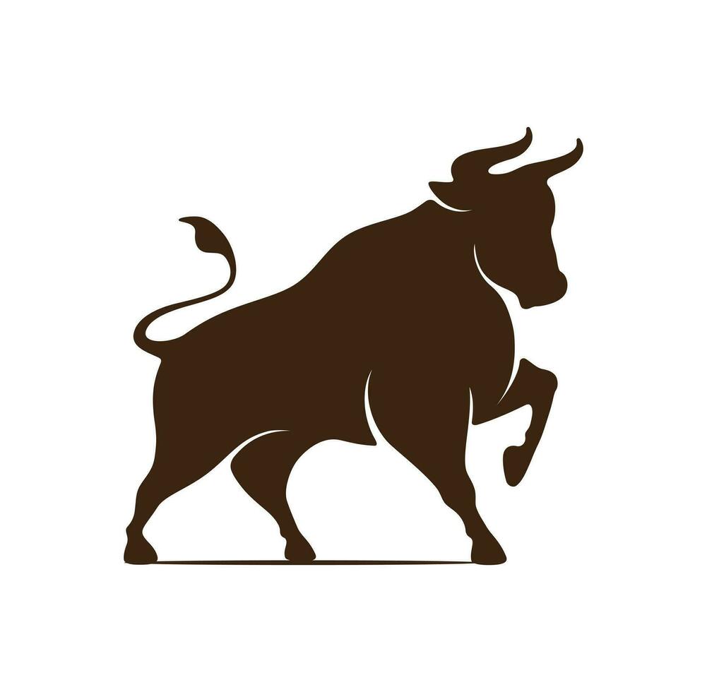 Bull Logo Design vector