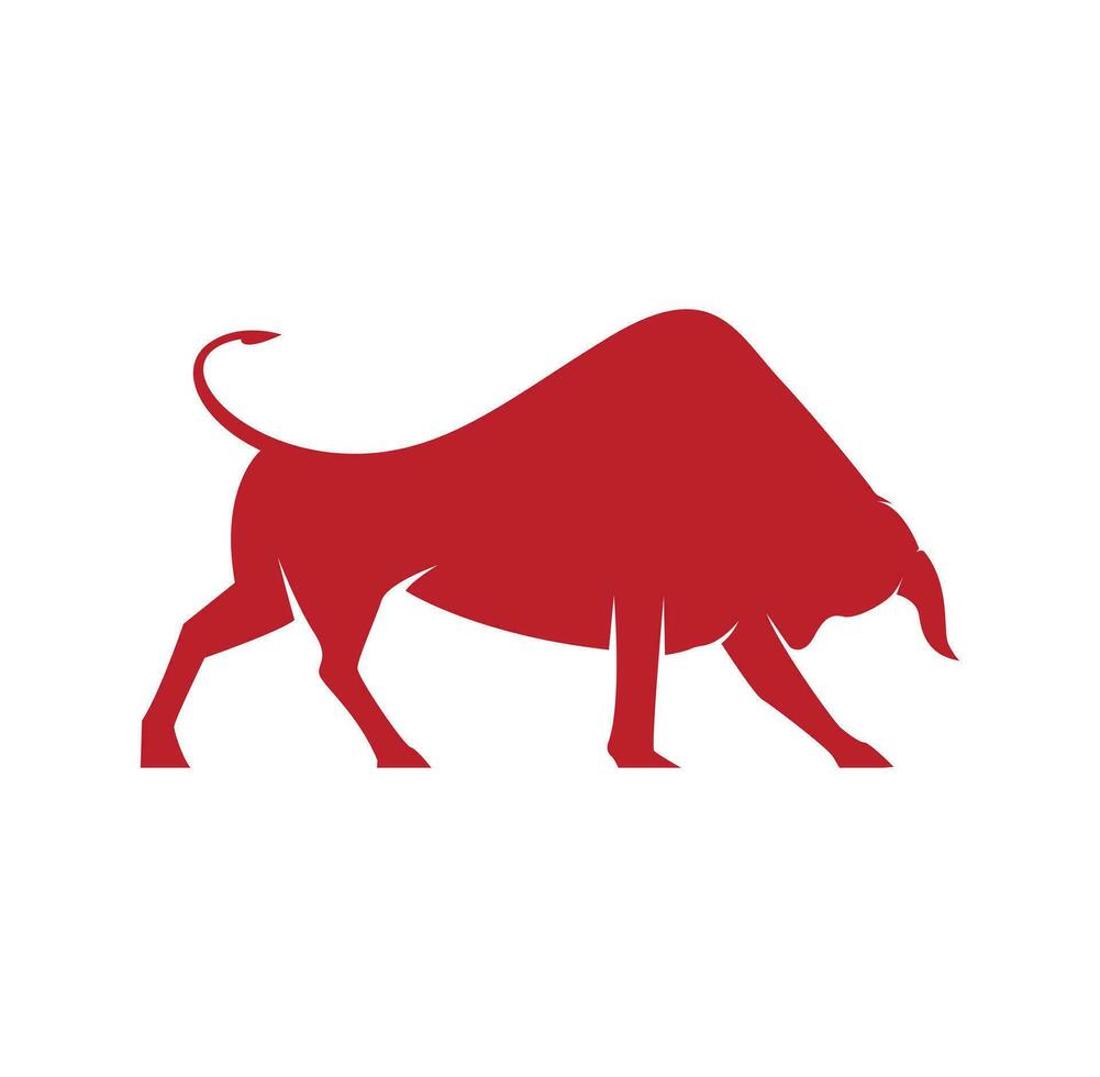 Bull Logo Design vector