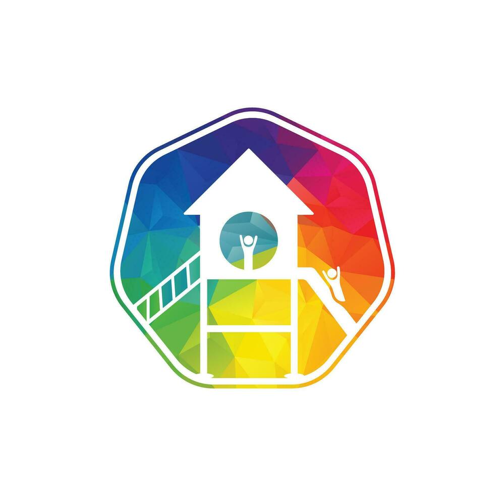 Playground icon. Monochrome style design from city elements collection. vector