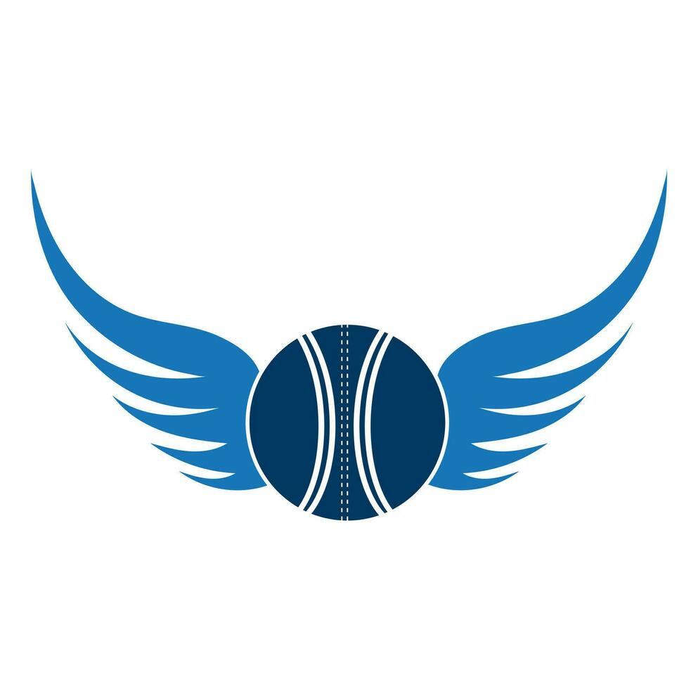 tennis and wing vector illustration.tennis