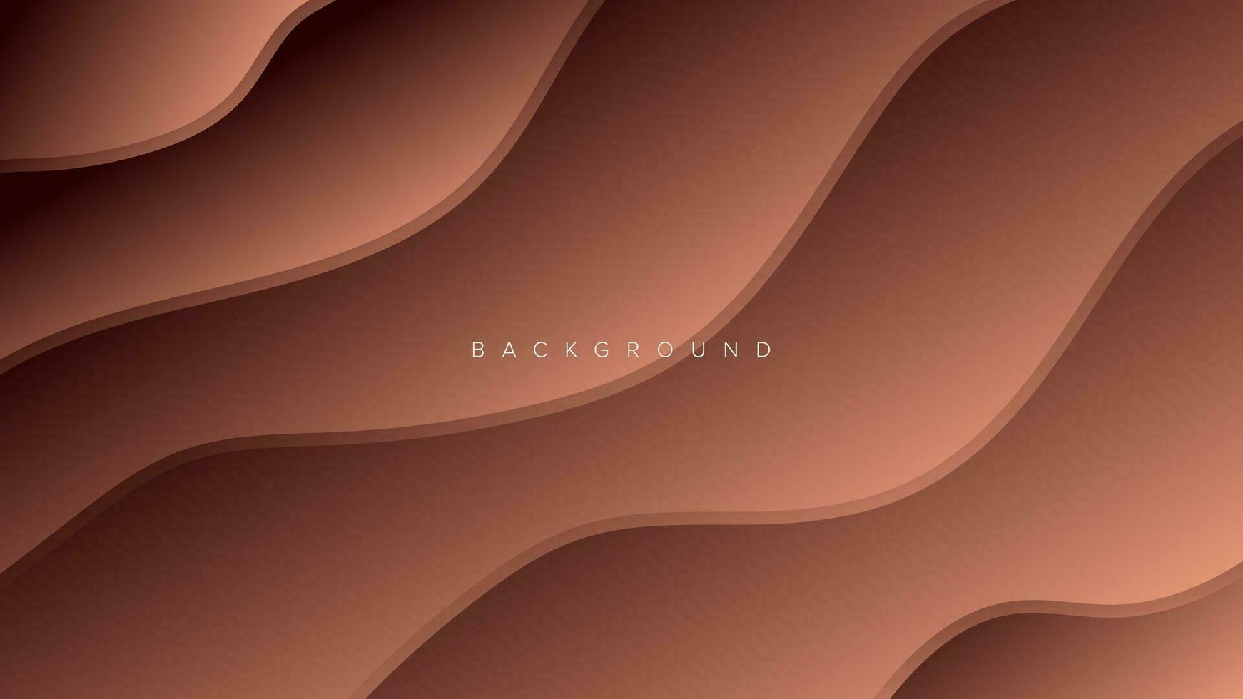 Abstract background banner wave gradient color design vector