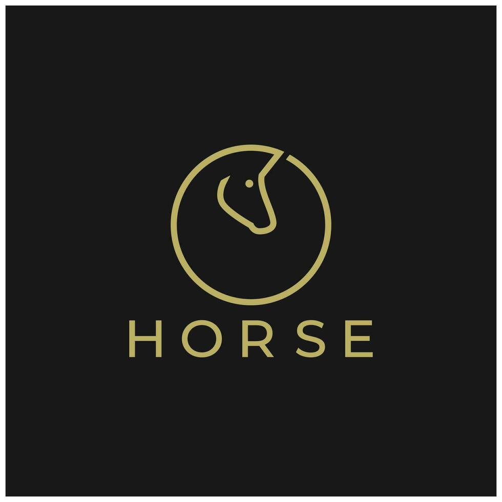 Chess strategy game logo with horse, king, pawn, minister and rook. Logo for chess tournament, chess team, chess championship, chess game application. vector