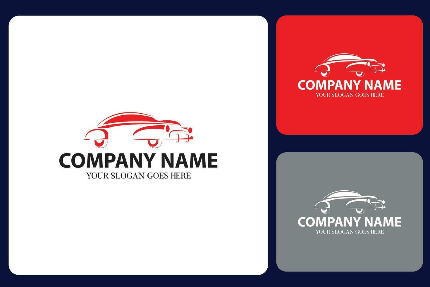 Car Logo Design Template vector
