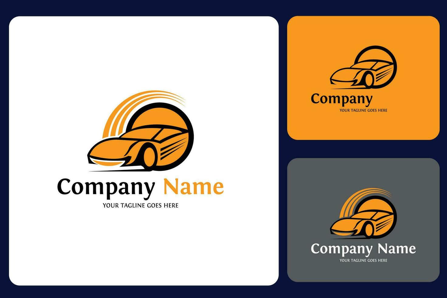 Car Logo Design Template vector