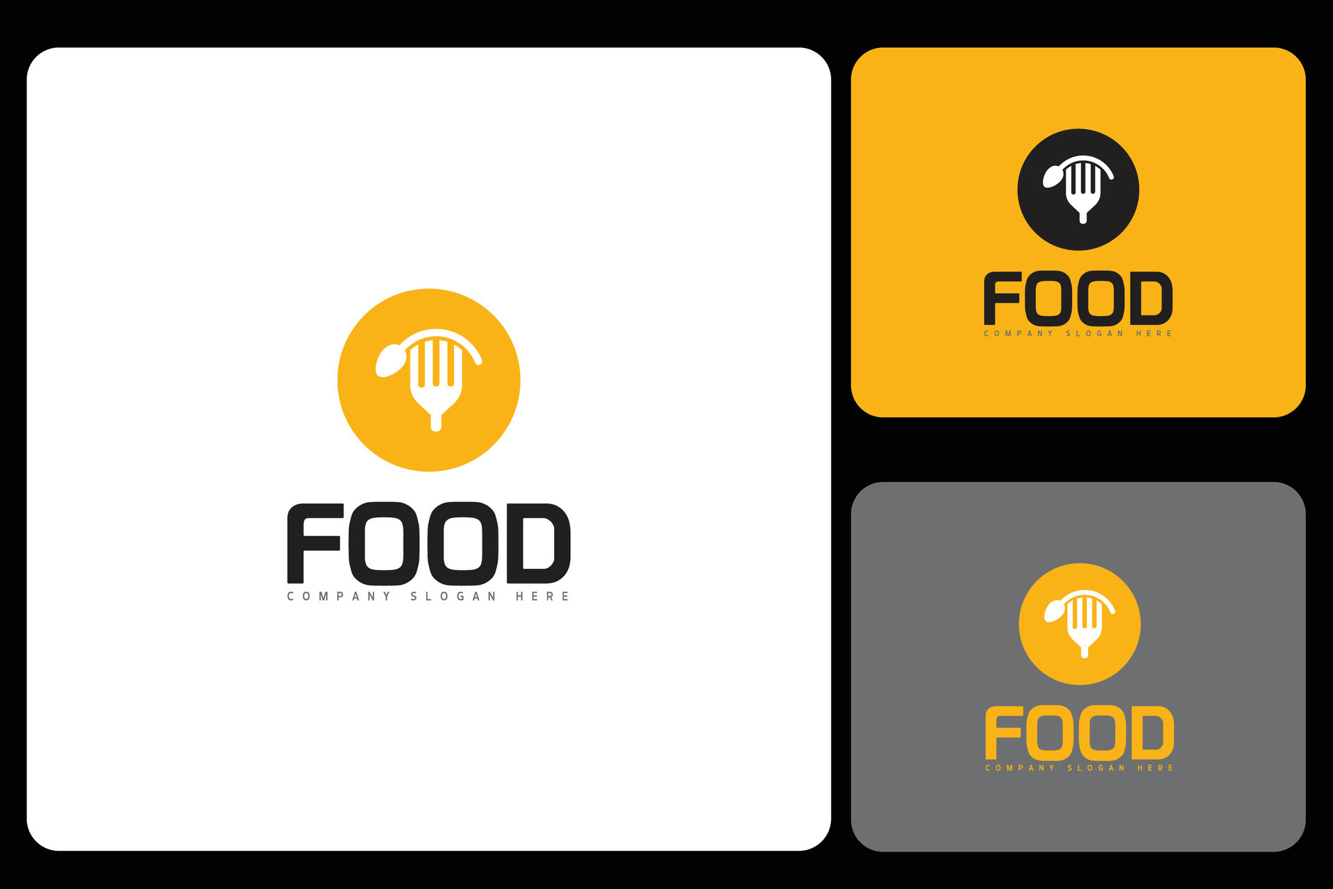 Food Logo Design Template 25515031 Vector Art at Vecteezy