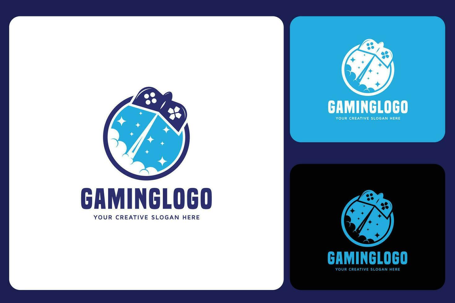 Gaming Logo Design Template vector