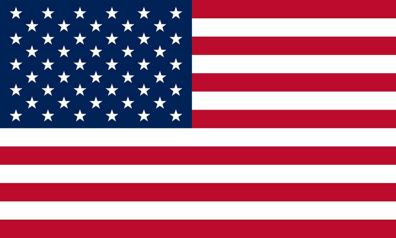 America bandera para decoración independencia día vector