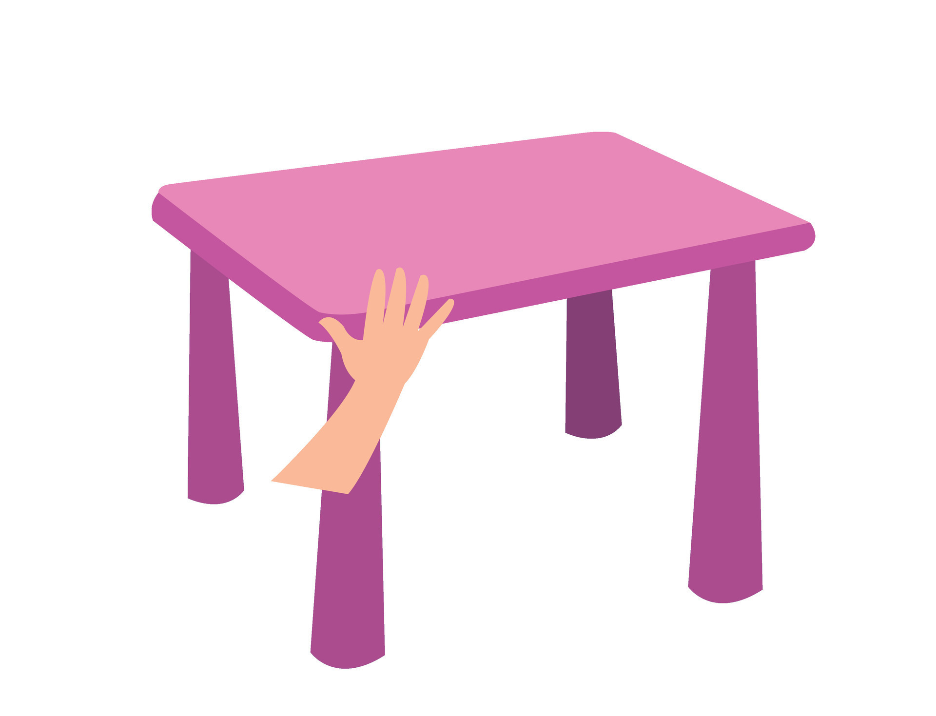 cute little boy measure length using hand span 25515909 Vector Art at