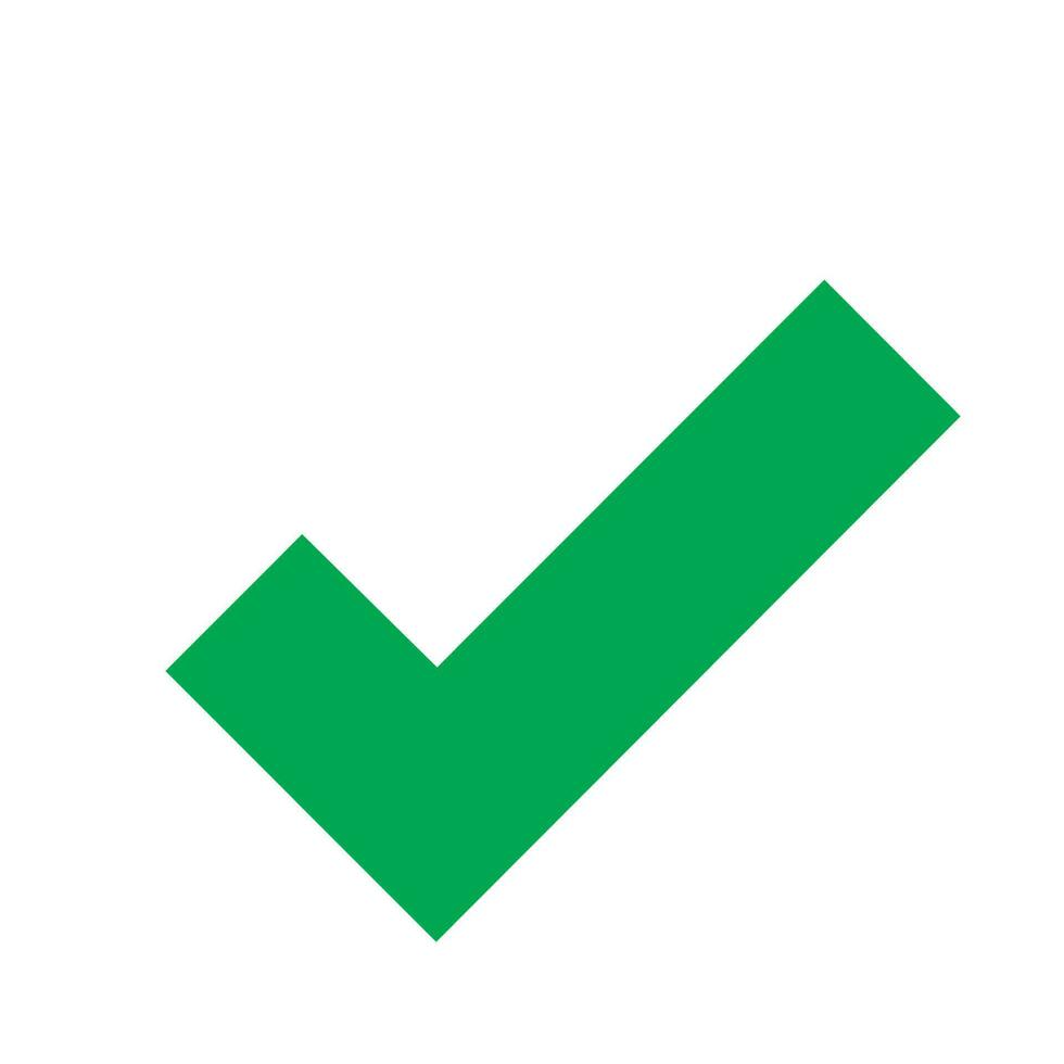 checkmark or confirm circle icon button vector