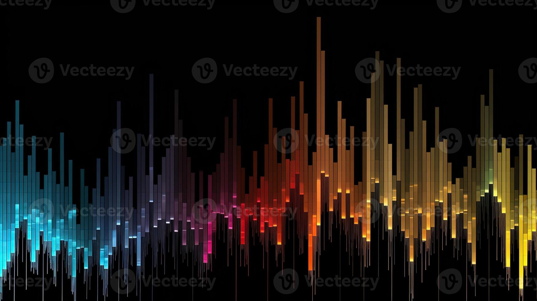 , stock market chart lines, financial graph on technology abstract background represent financial crisis, financial meltdown. Technology concept, trading market concept. photo