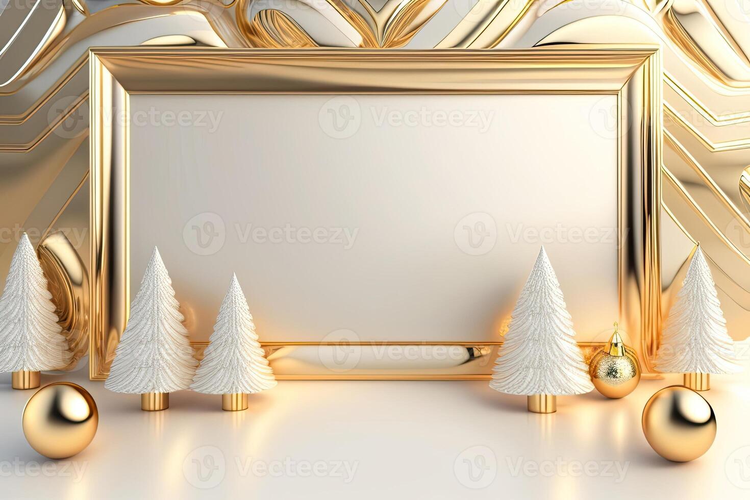 White Christmas Family Background photo