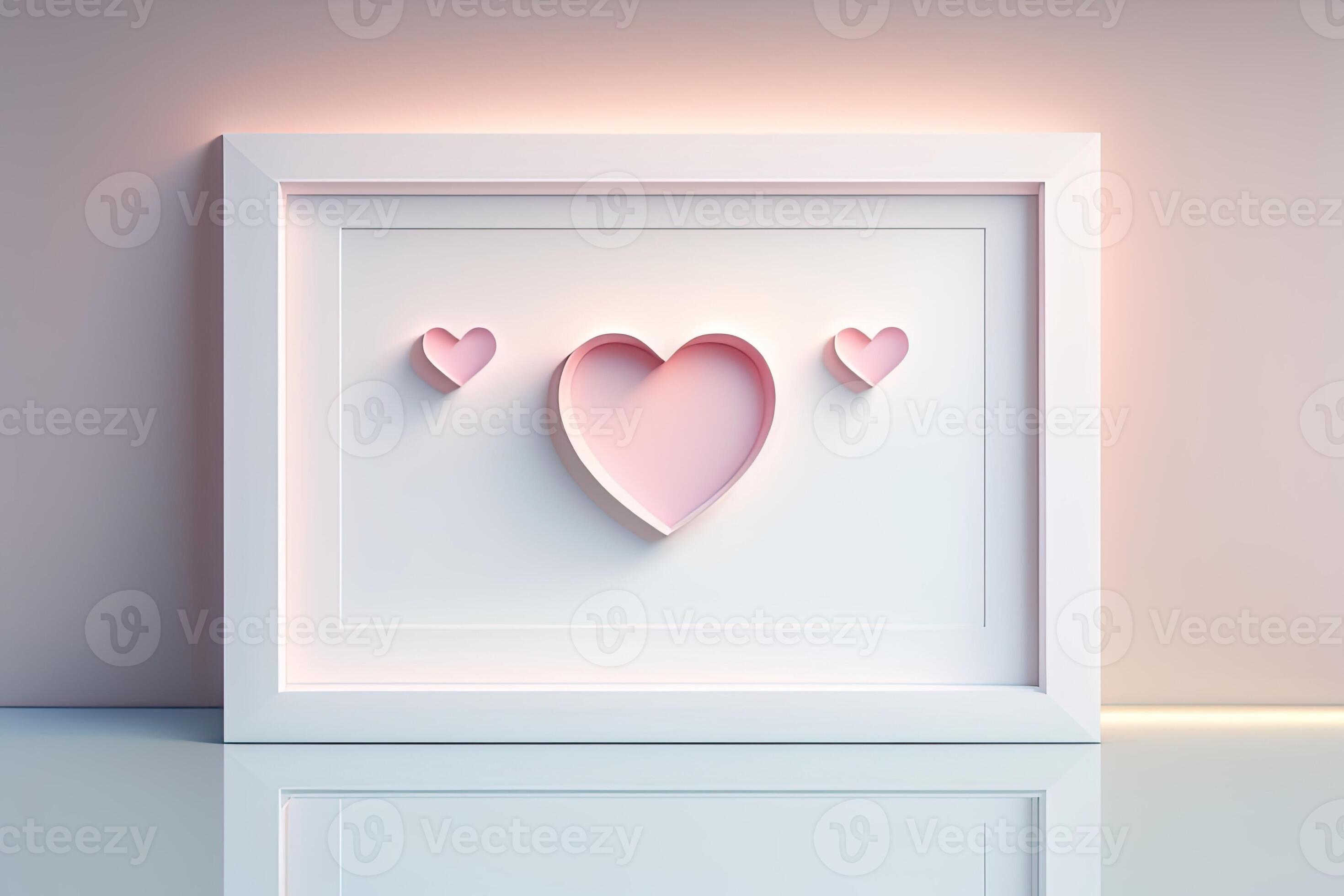 Horizontal White Frame Copy Space Generative AI 25519172 Stock Photo at