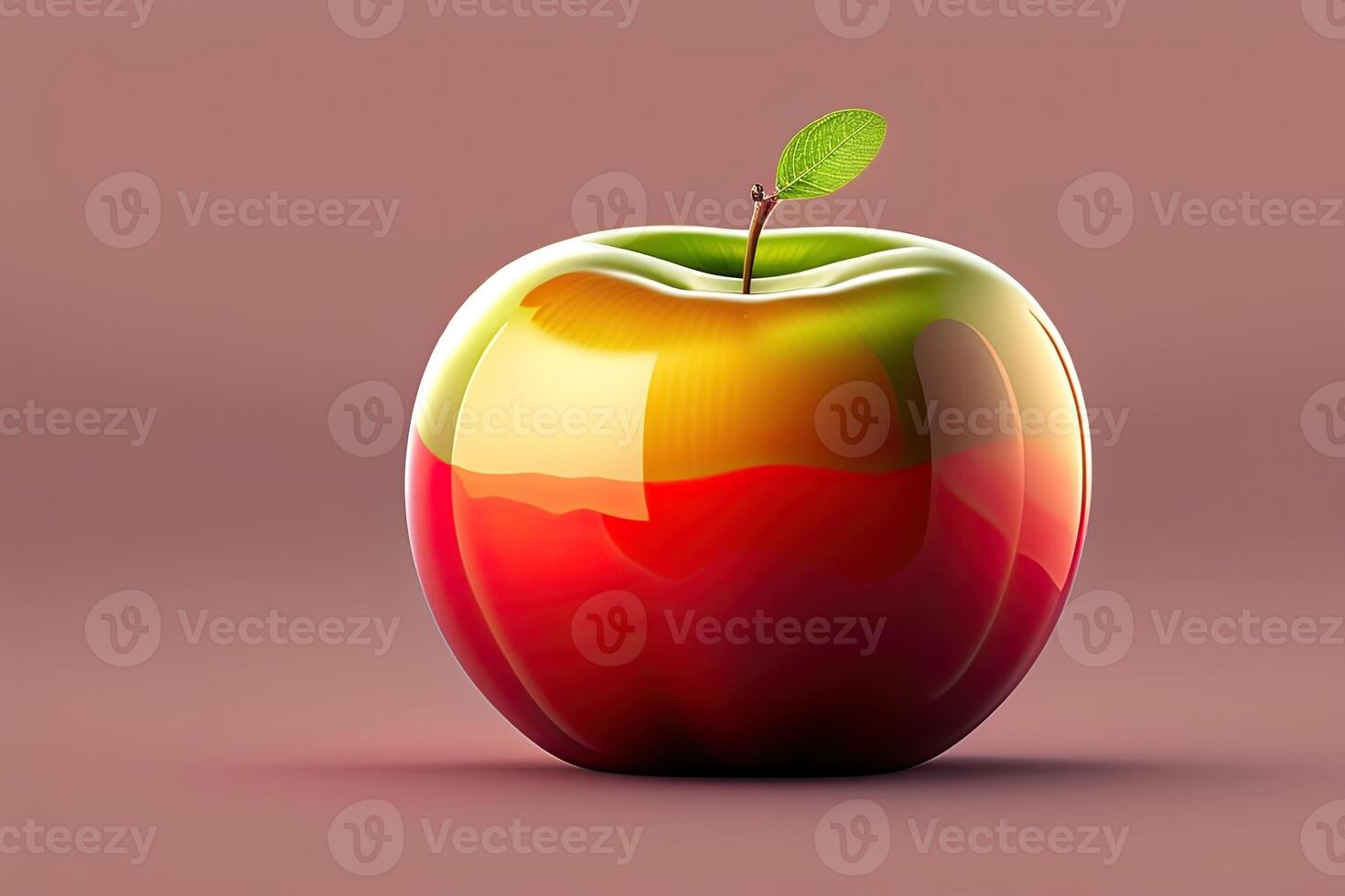 Apple Cartoon Design Illustration photo