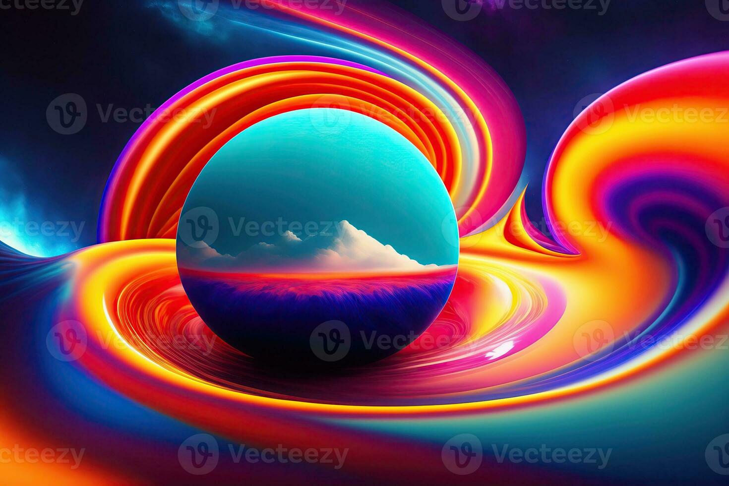 Abstract Colorful Background Liquid Design photo