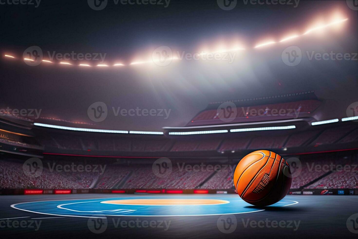 Basketball Ball and Sport Background Playground photo