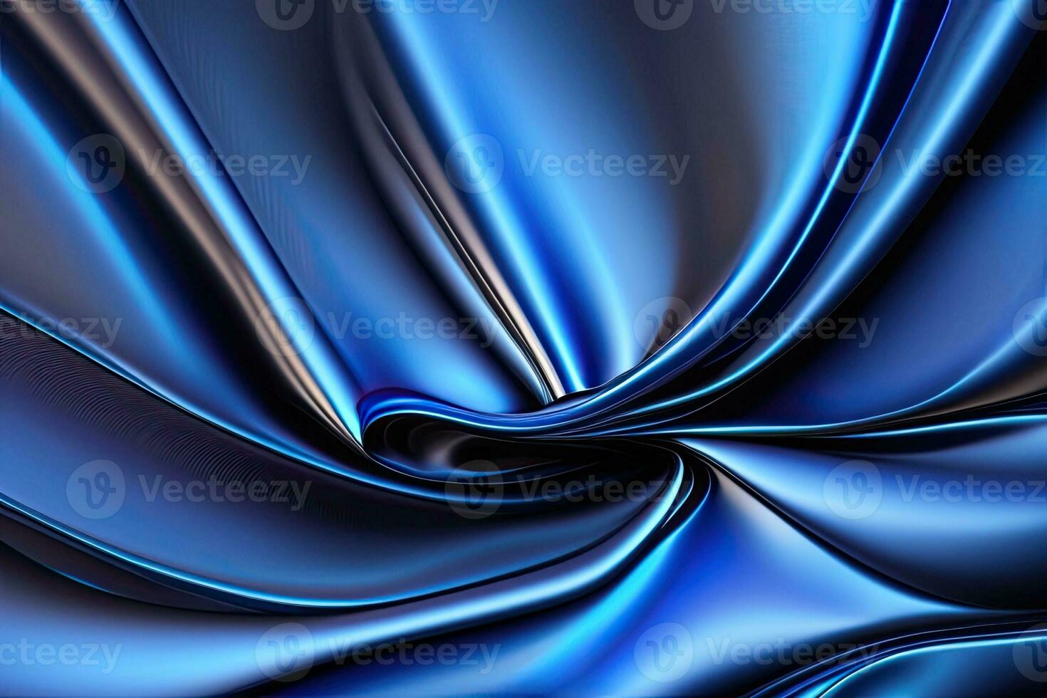 Blue Abstract Background Fabric Surface photo