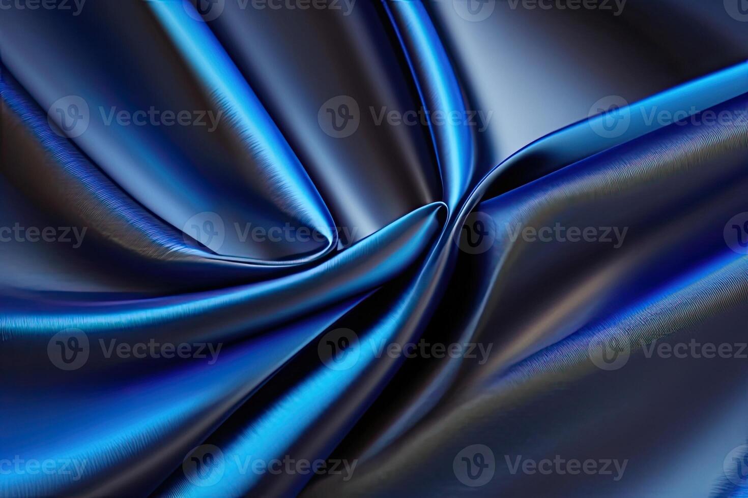 Blue Abstract Background Fabric Surface photo