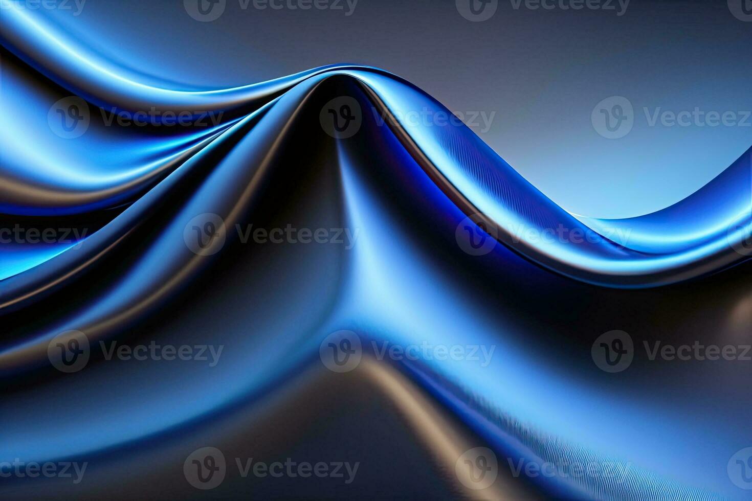 Blue Abstract Background Fabric Surface photo