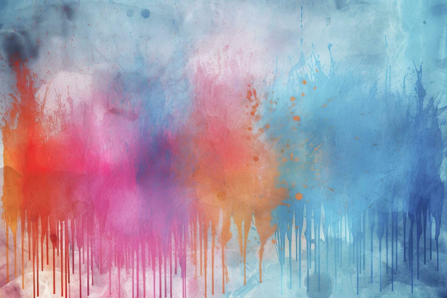 abstract expressive colors hand painted artistic design background, generate ai photo