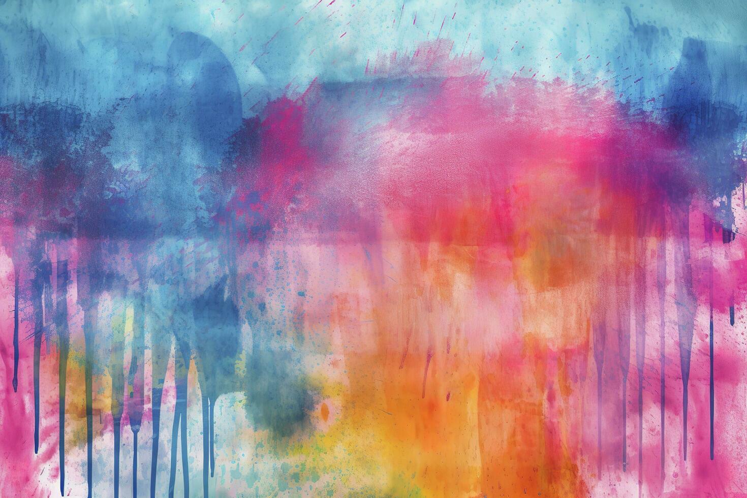abstract expressive colors hand painted artistic design background, generate ai photo