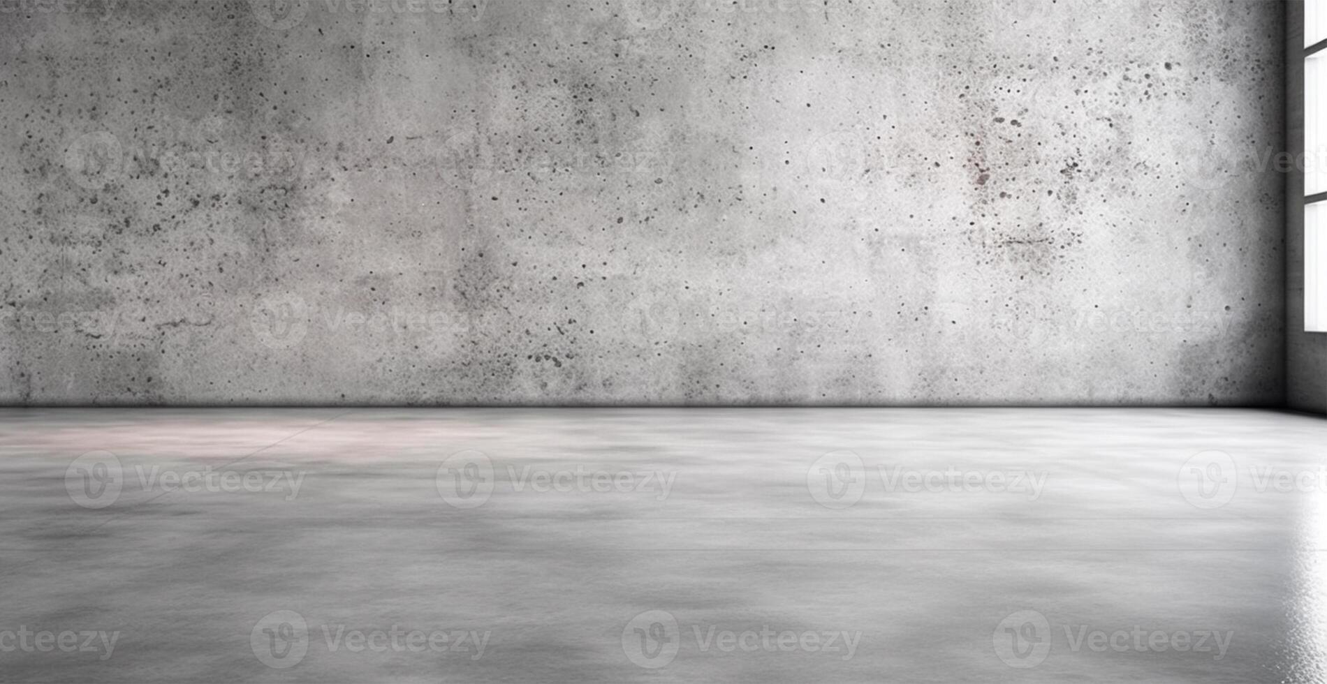 Large spacious photo studio, gray studio for design and advertising - image
