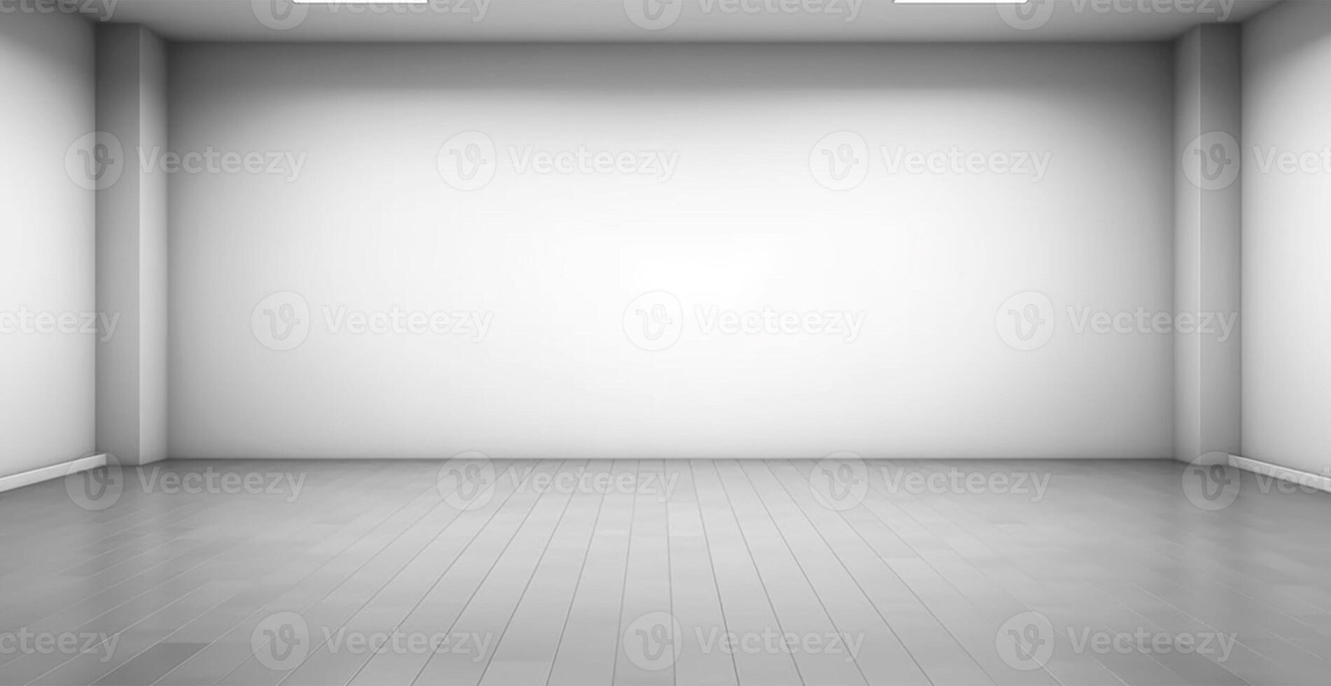 Large spacious photo studio, gray studio for design and advertising - image