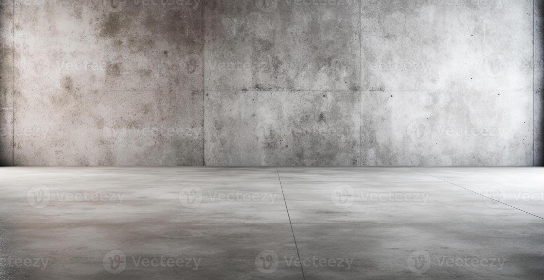 Large spacious photo studio, gray studio for design and advertising - image