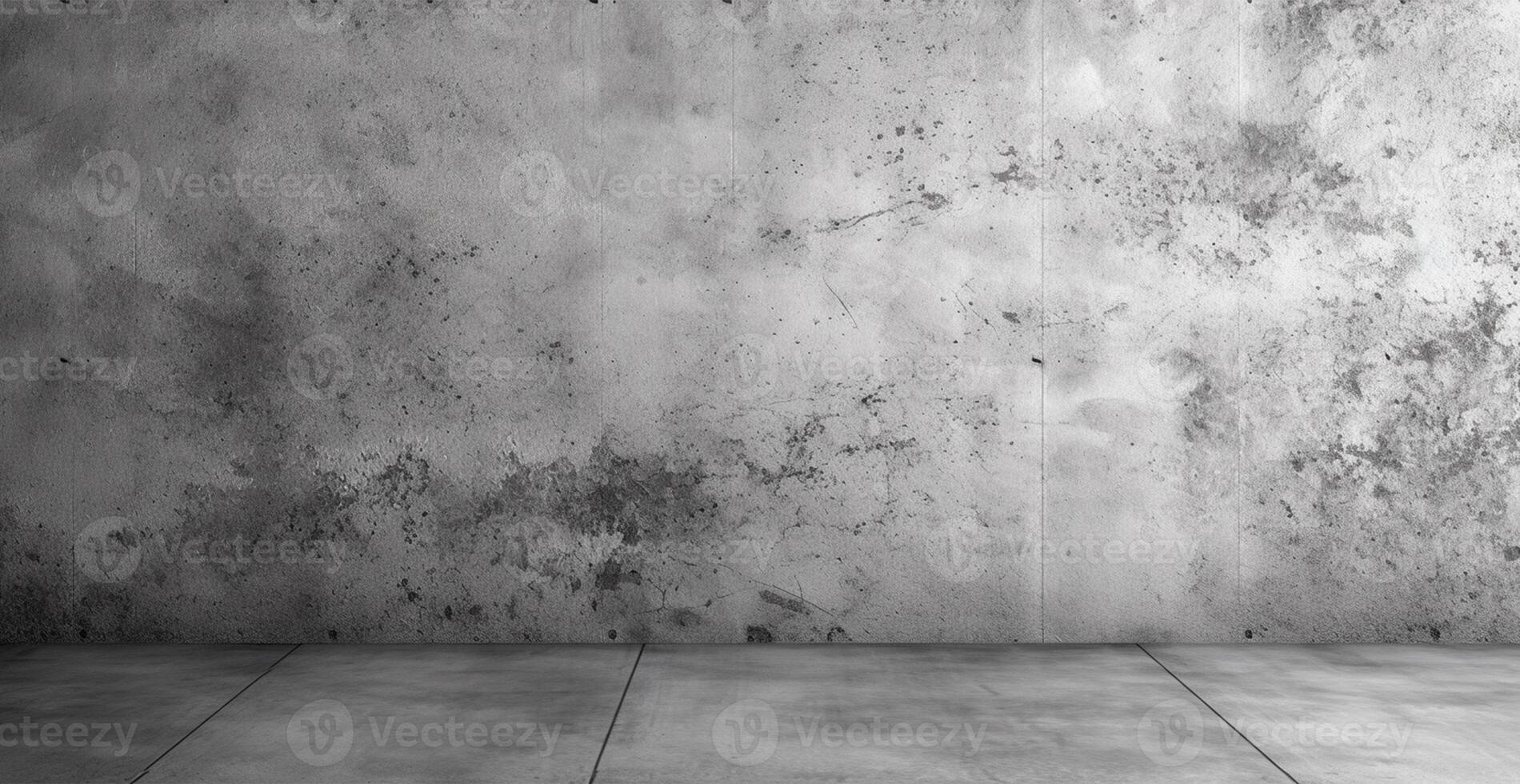 Large spacious photo studio, gray studio for design and advertising - image