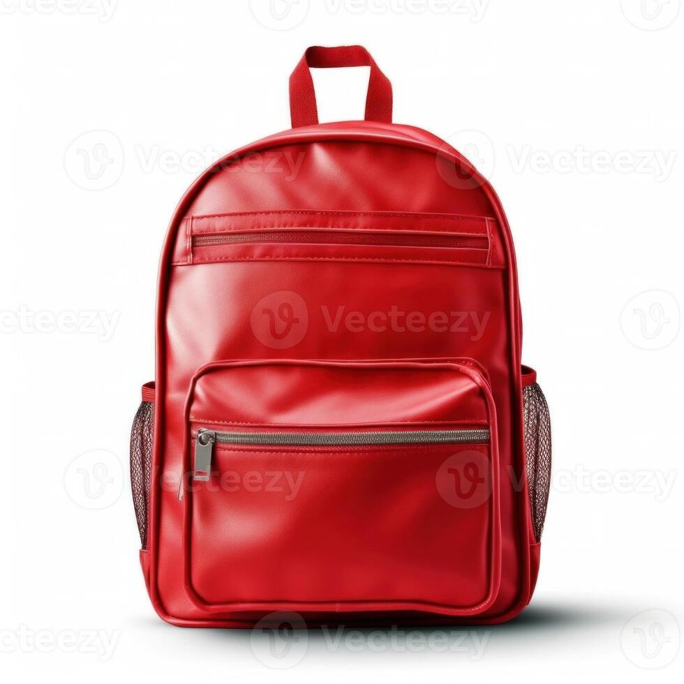 School backpack isolated. Illustration photo