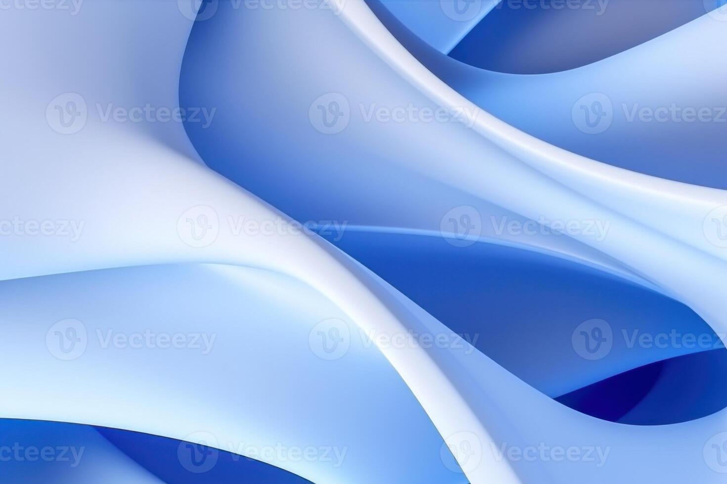 Blue wave abstract background. Illustration photo