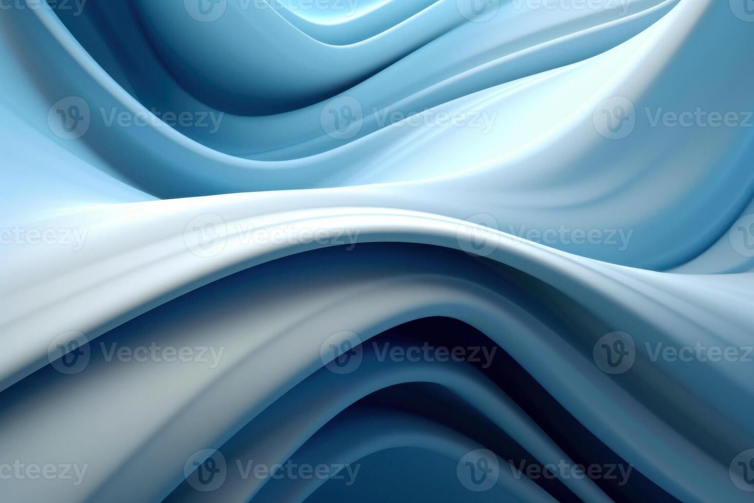Blue wave abstract background. Illustration photo
