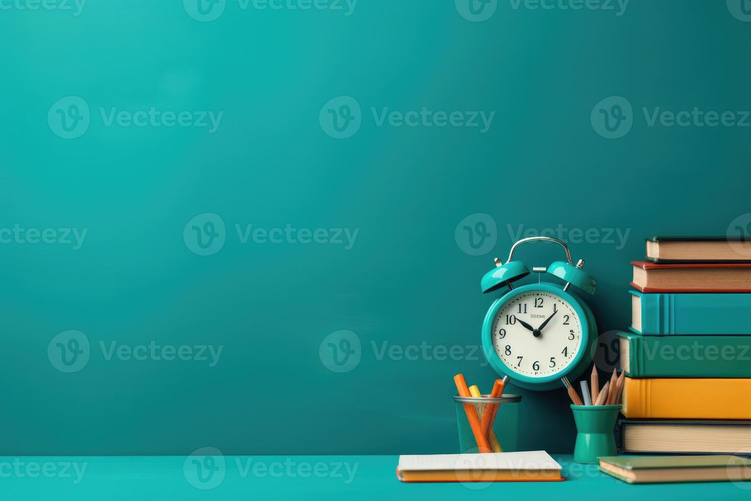 Back to school background. Illustration photo