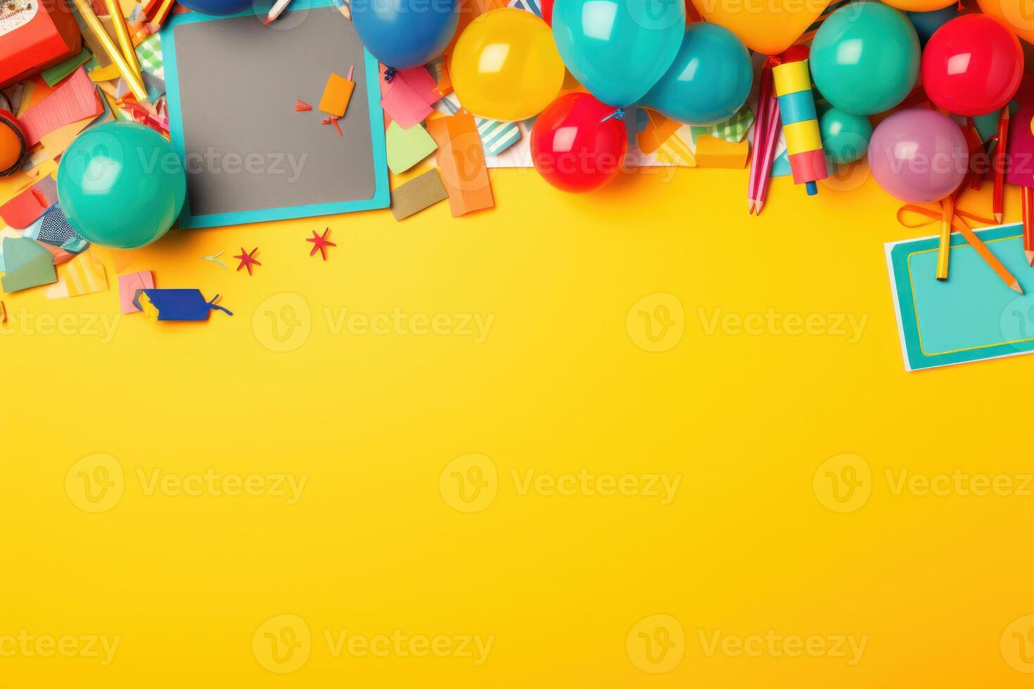 Back to school background. Illustration photo