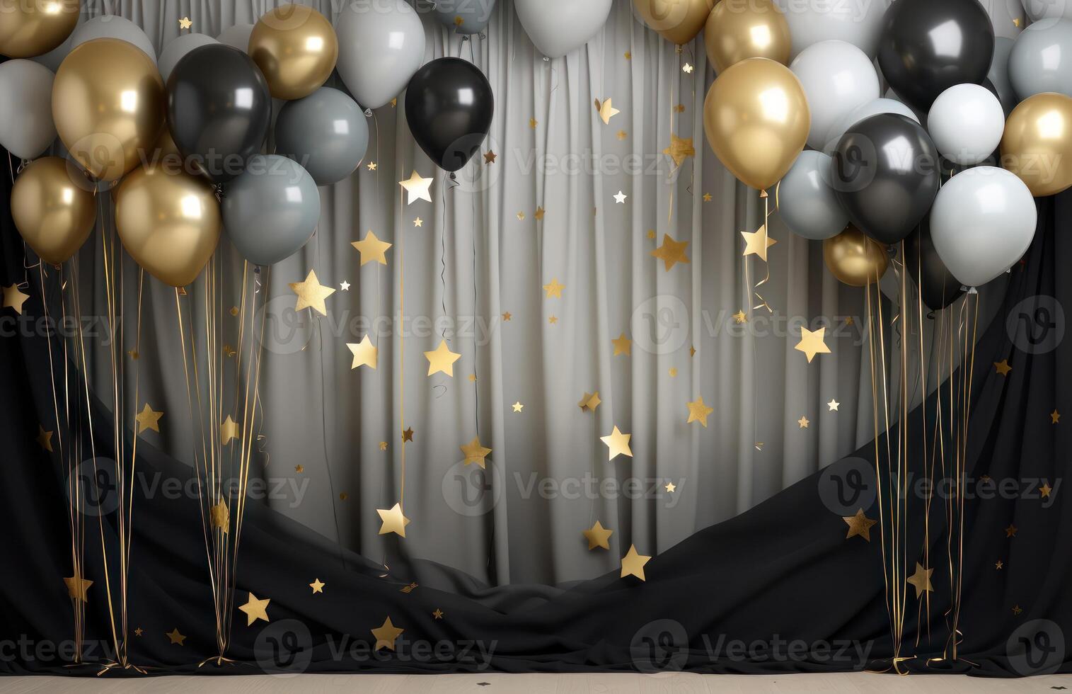 Balloon Holiday Background. Illustration photo