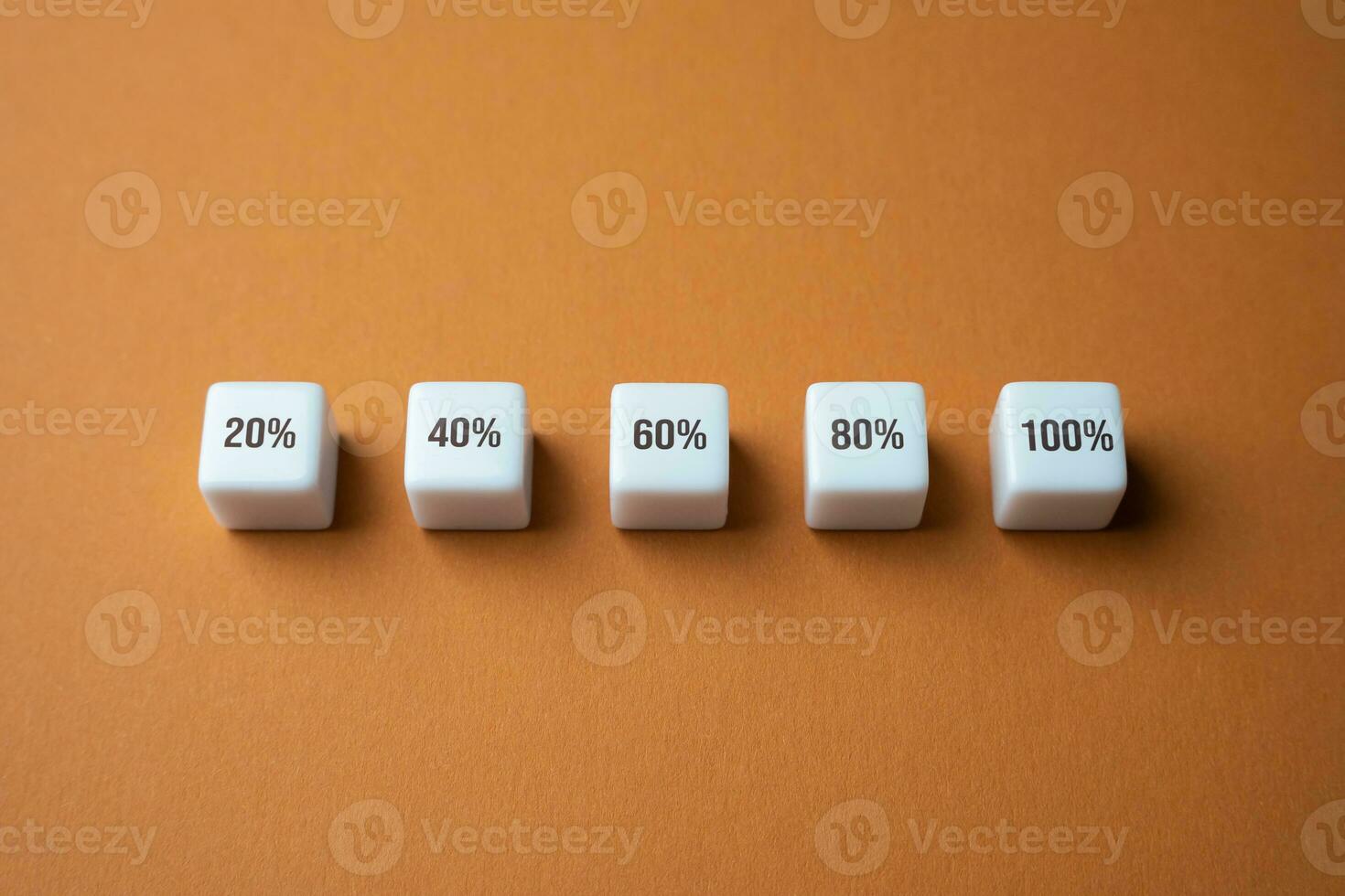 Growing percentage bar up to 100. Maximum efficiency. Work progress. Make an assessment. Reach the highest level. Full walkthrough. Completion of the mission task. photo