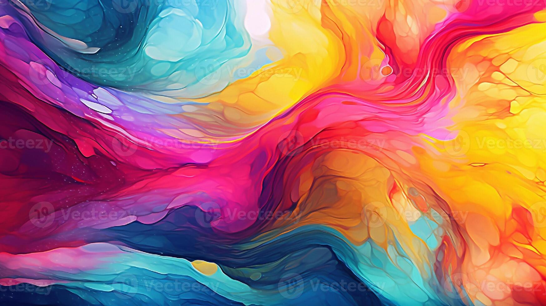 abstract background of colorful acrylic paint mixing in water 25531030