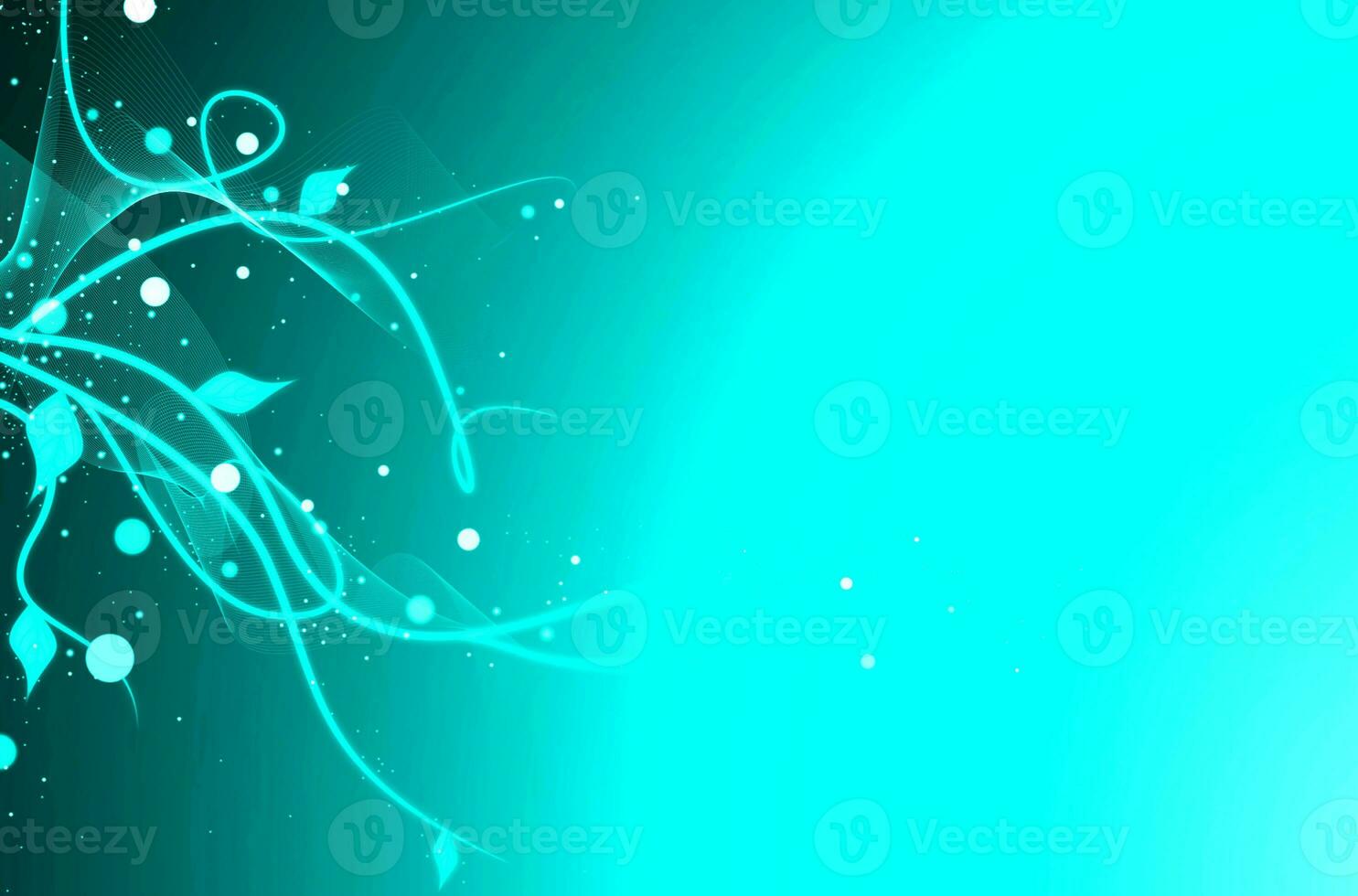 Abstract Gradient aqua teal background photo