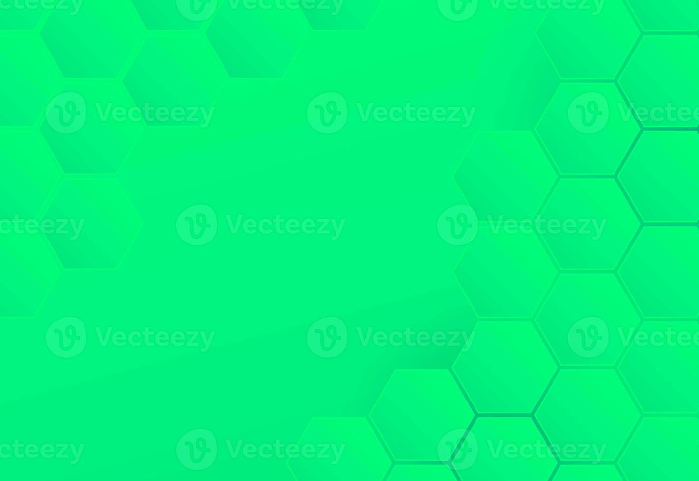 Abstract minimal background with green gradient photo